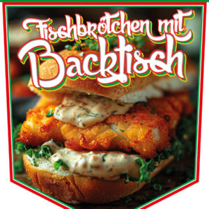 Fischbrötchen mit Backfisch LF1-BF002