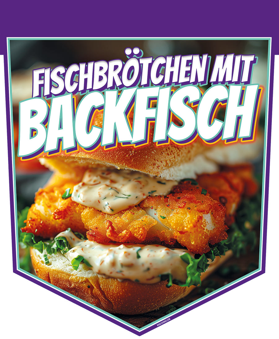 Fischbrötchen mit Backfisch LLF1-BF003