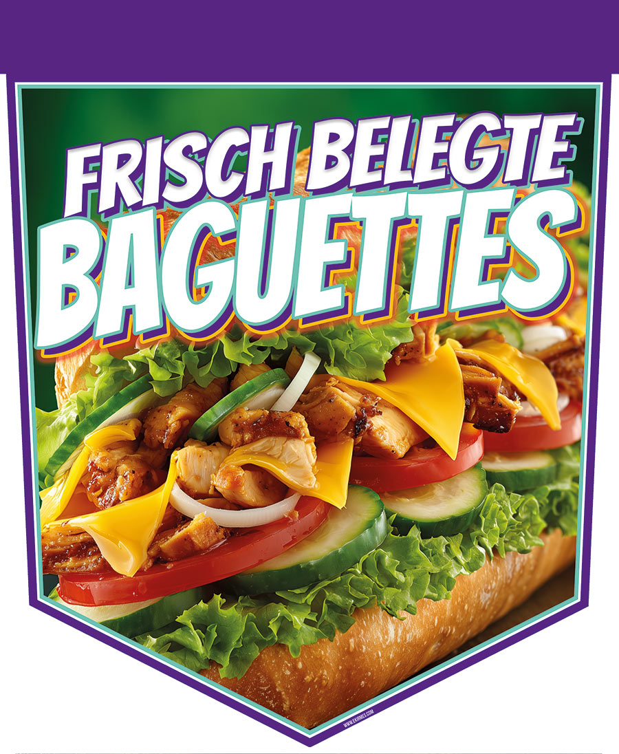 Frisch belegte Baguettes LF1-BG003