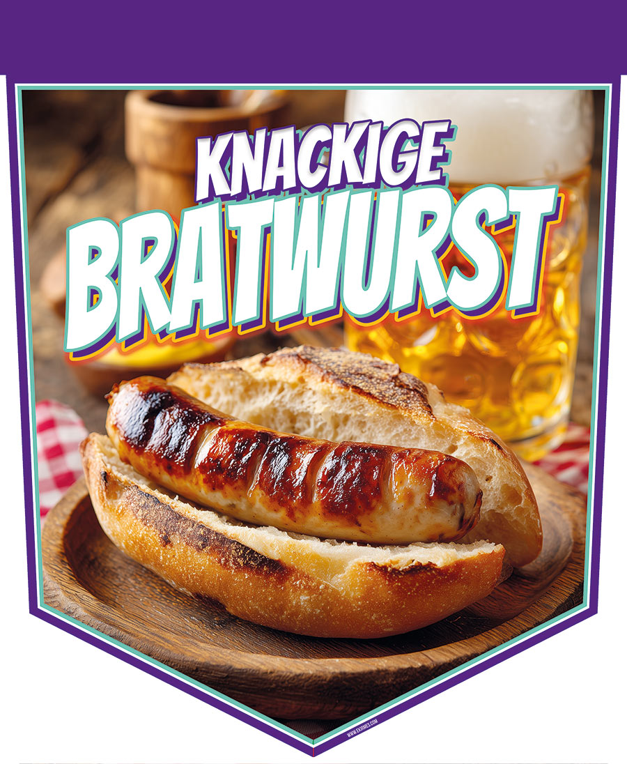Knackige Bratwurst LF1-BW003