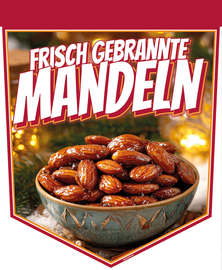 Frisch gebrannte Mandeln LF1-GM001