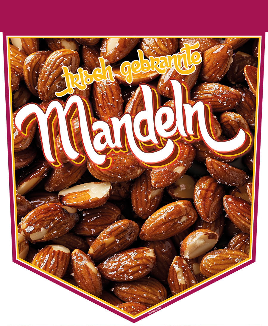 Frisch gebrannte Mandeln LF1-GM003