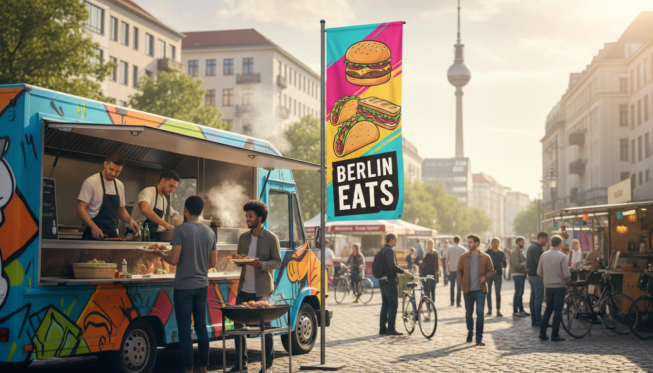 Werbefahnen effektiv einsetzen