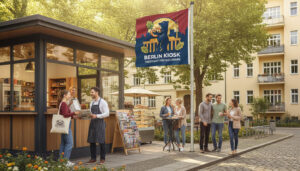 Flagge Berliner Kiosk