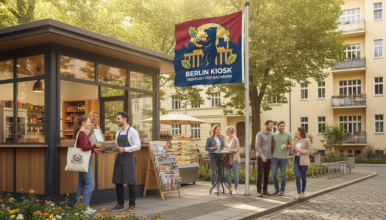 Flagge Berliner Kiosk