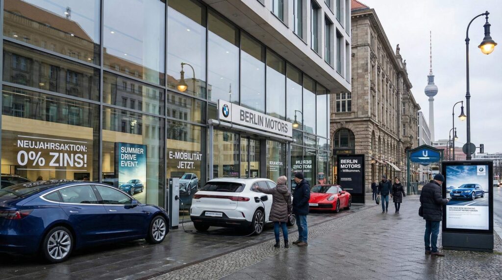 Autohaus Werbung