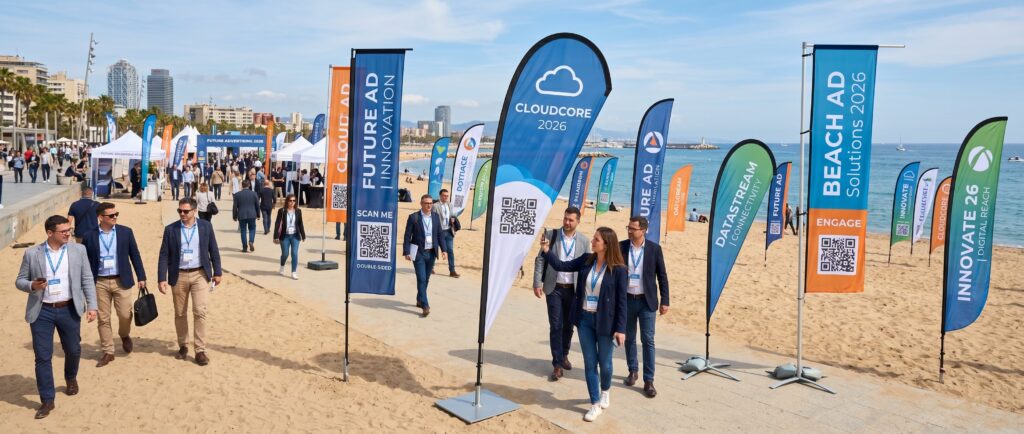 Trends und Innovationen Beach Flags im Werbebereich