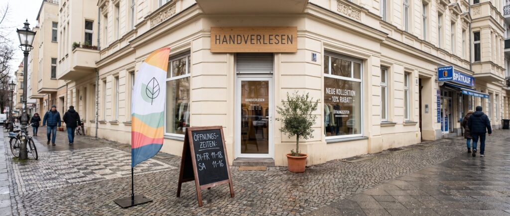 Aussenwerbung Fuer Kleine Geschaefte